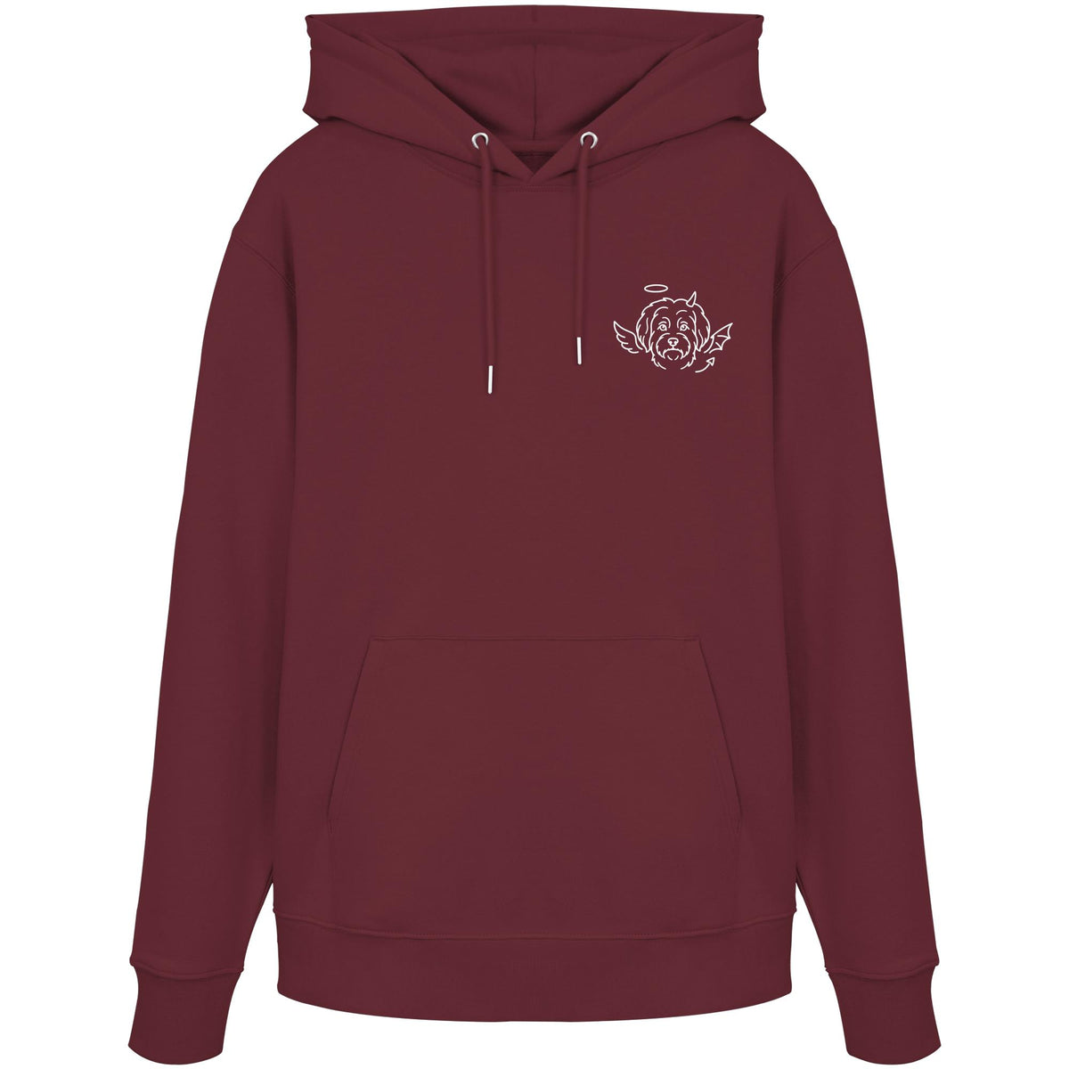 Halo & Horns - Havaneser - Organic Hoodie