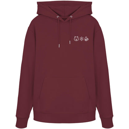 Eurasier - Schneeflocke Glühwein - Organic Hoodie