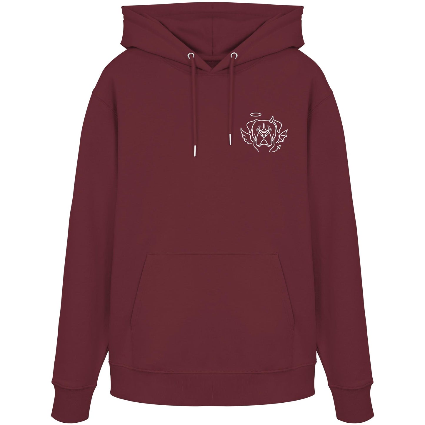 Halo & Horns - Bullmastiff - Organic Hoodie