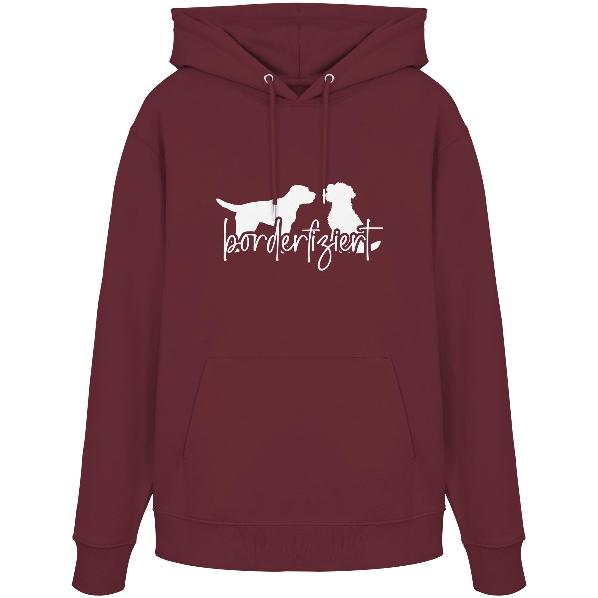 borderfiziert (Border Terrier) - Organic Hoodie