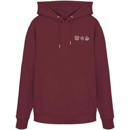 Australian Shepherd - Schneeflocke Glühwein - Organic Hoodie