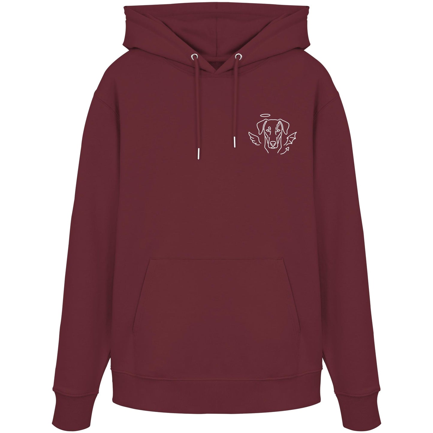 Halo & Horns - Dobermann - Organic Hoodie