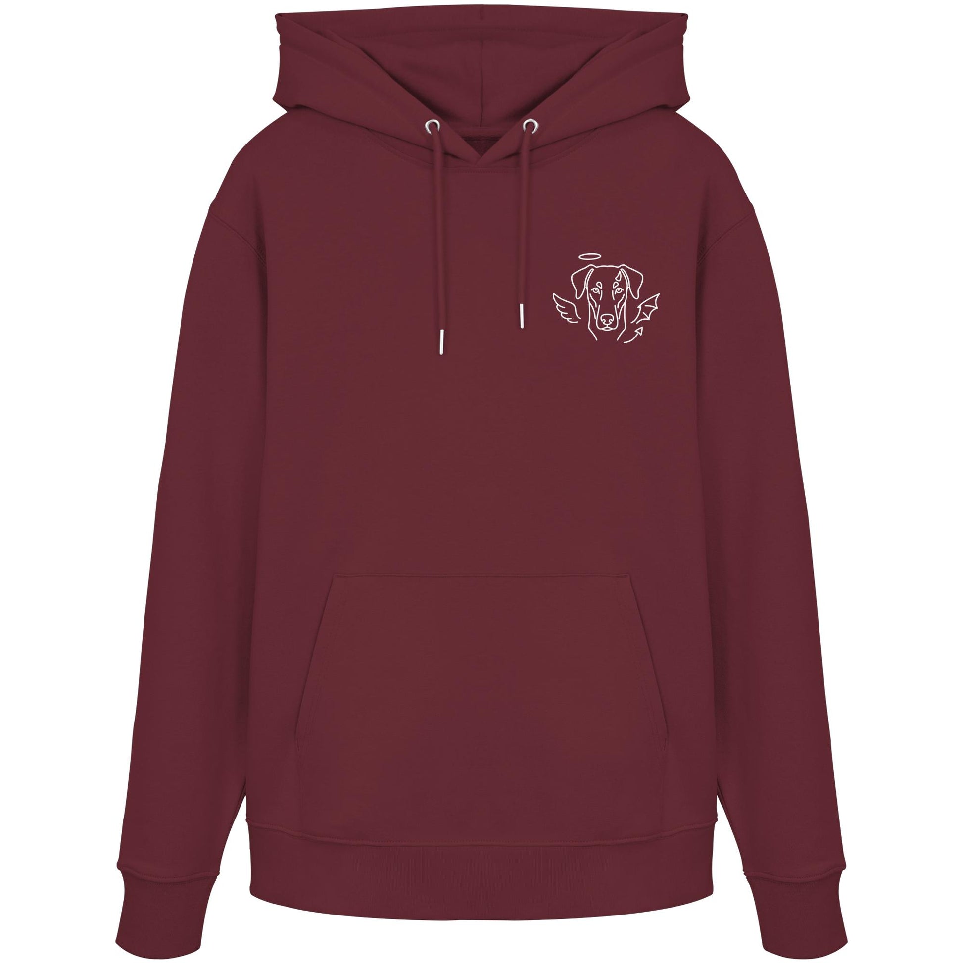 Halo & Horns - Dobermann - Organic Hoodie
