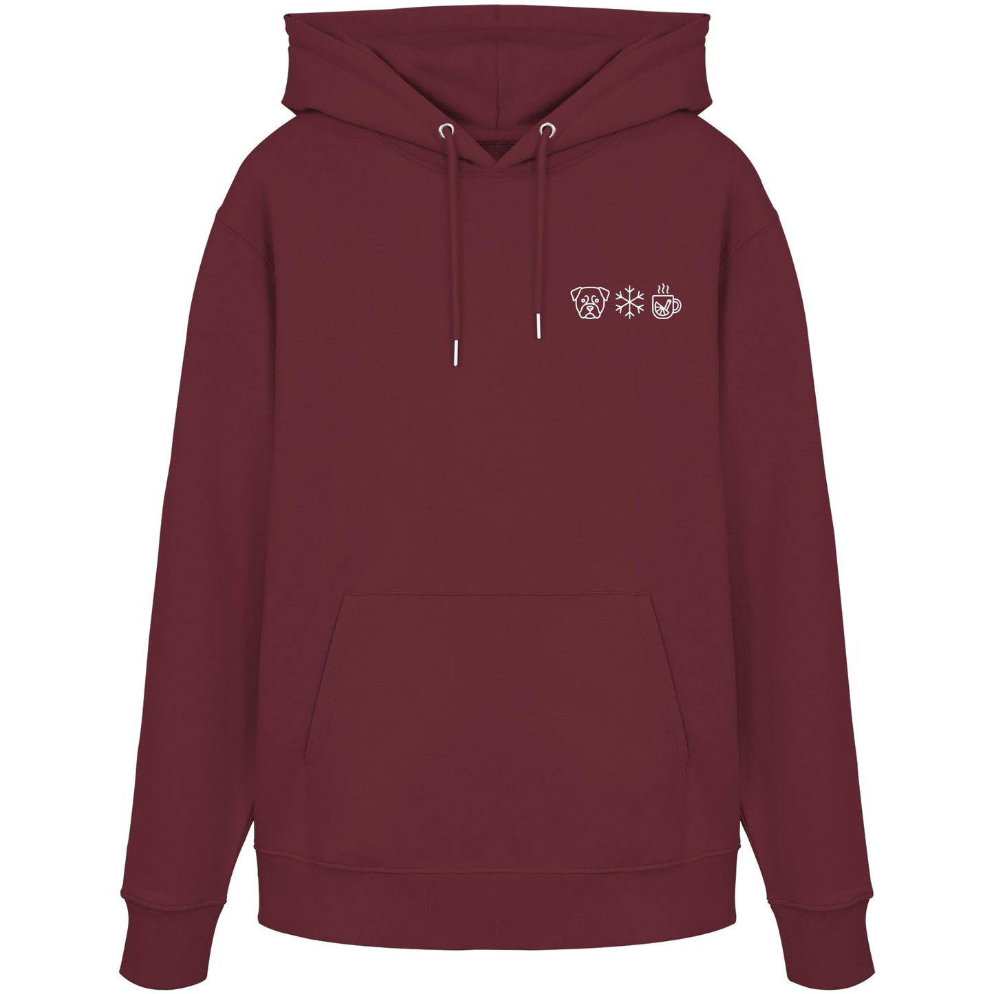 Rottweiler - Schneeflocke Glühwein - Organic Hoodie