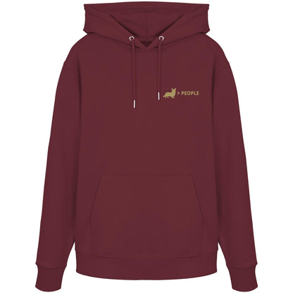 Corgi > People - Organic Hoodie