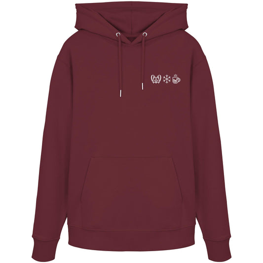 Papillon - Schneeflocke Glühwein - Organic Hoodie