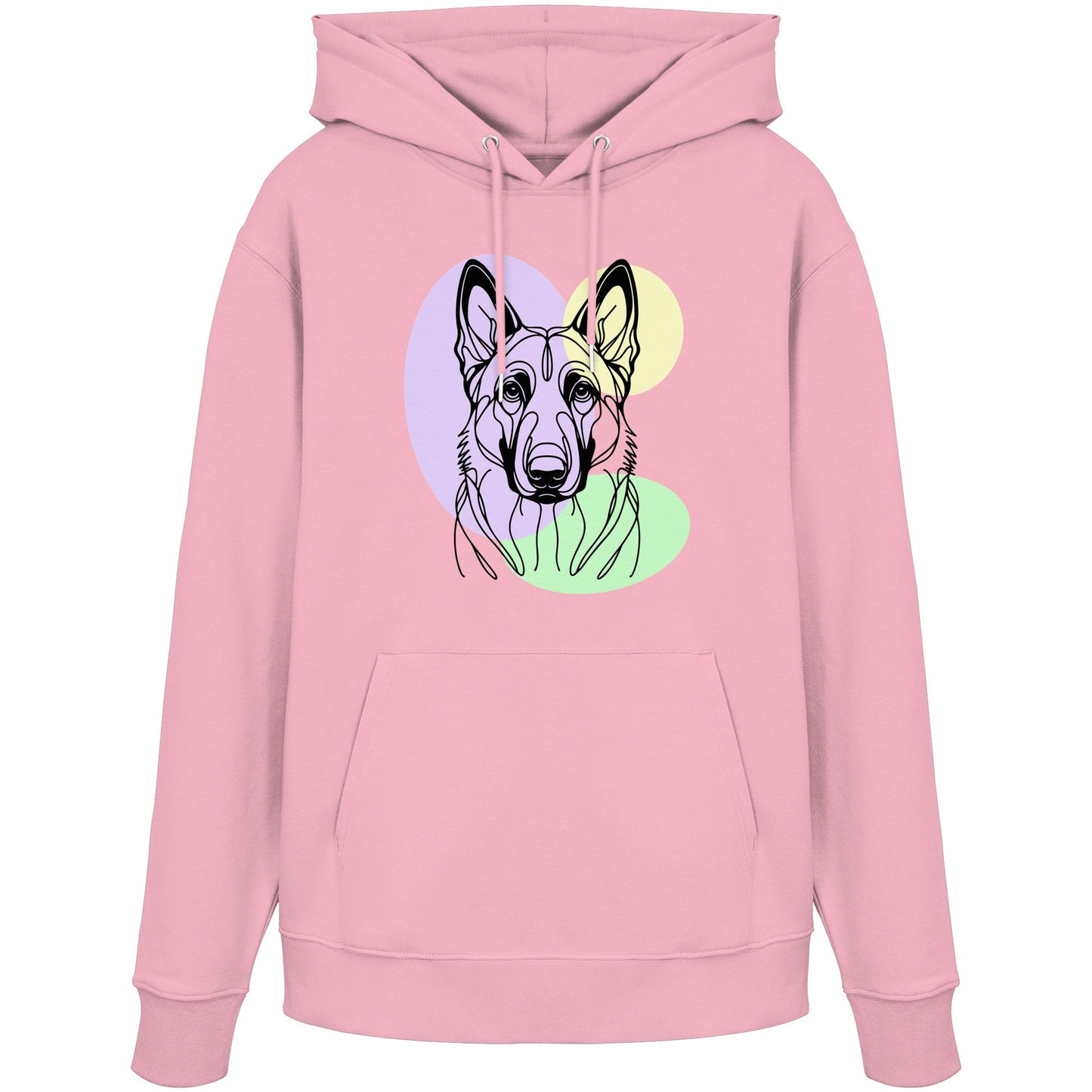 Line Art - Süßer Malinois - Organic Hoodie