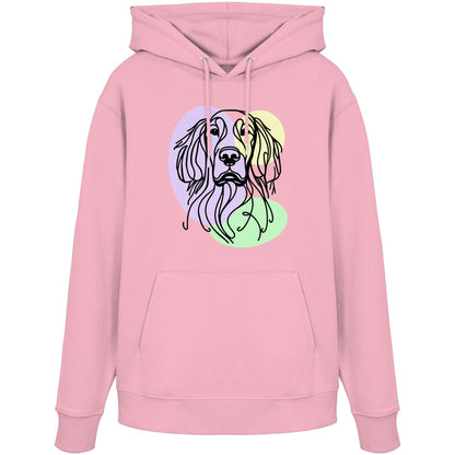 Line Art - Süßer Gordon Setter - Organic Hoodie