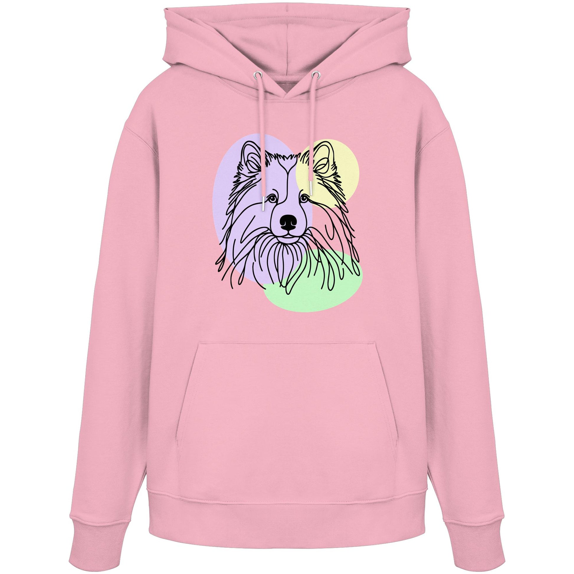 Line Art - Süßer Eurasier - Organic Hoodie