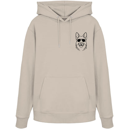 Line Art - Cooler Deutscher Schäferhund - Organic Hoodie