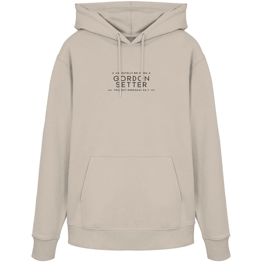 Vollzeit-Personal - Gordon Setter - Organic Hoodie