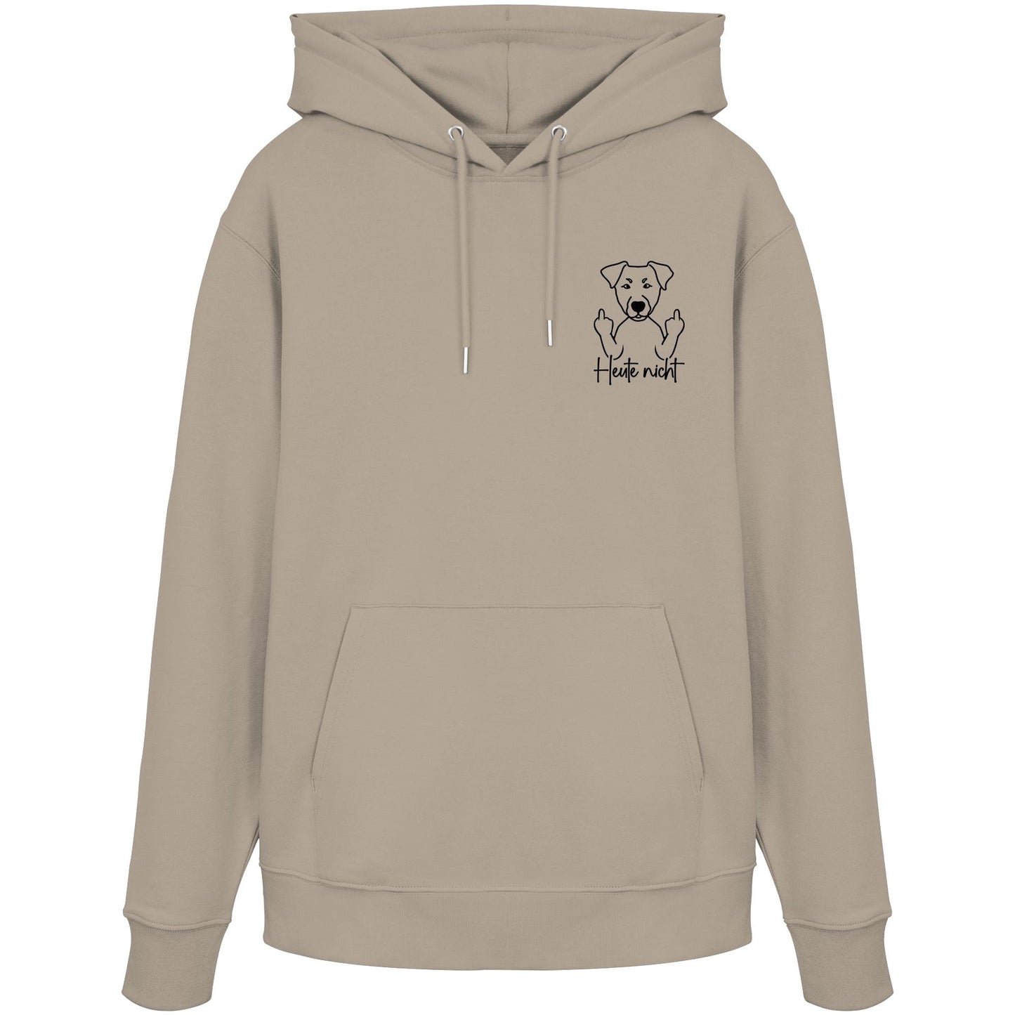 Heute nicht - Deutscher Pinscher - Organic Hoodie
