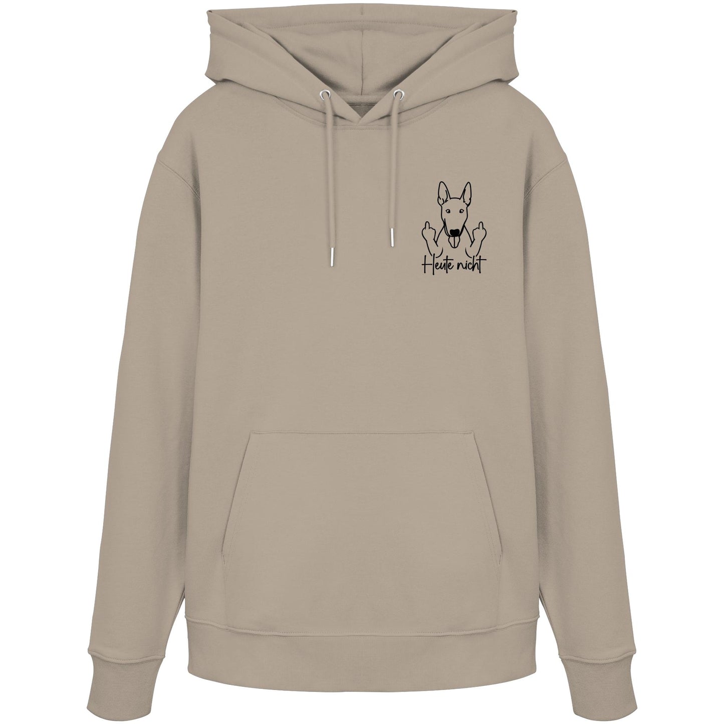 Heute nicht - Bullterrier - Organic Hoodie