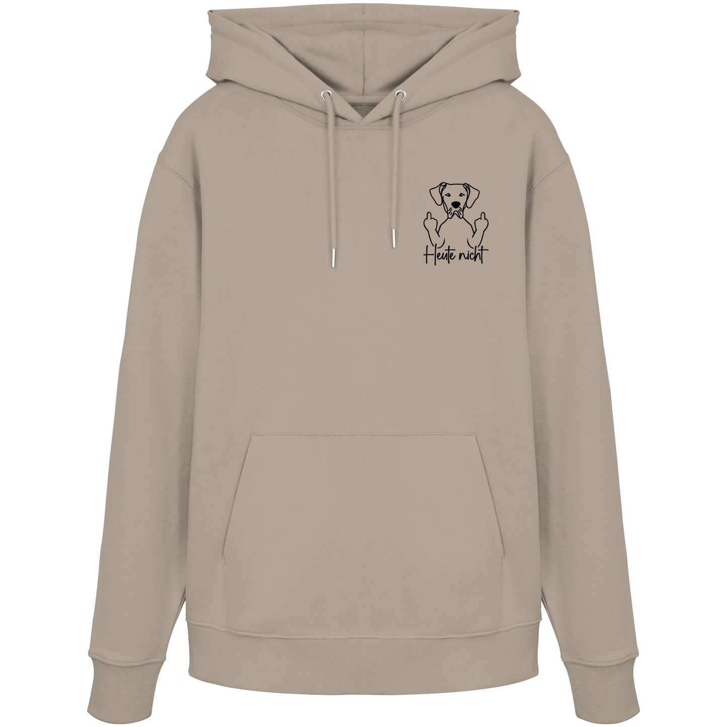 Heute nicht - Deutsche Dogge - Organic Hoodie