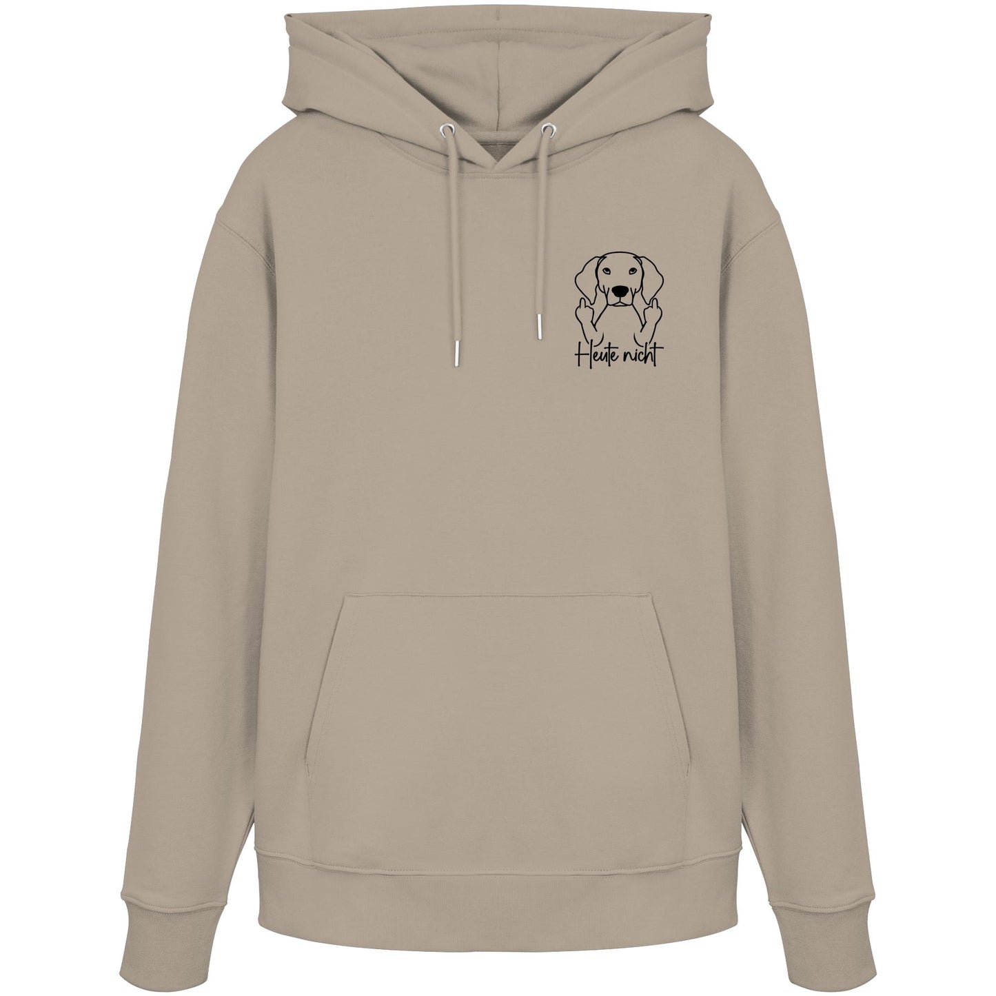 Heute nicht - Deutsch Kurzhaar - Organic Hoodie
