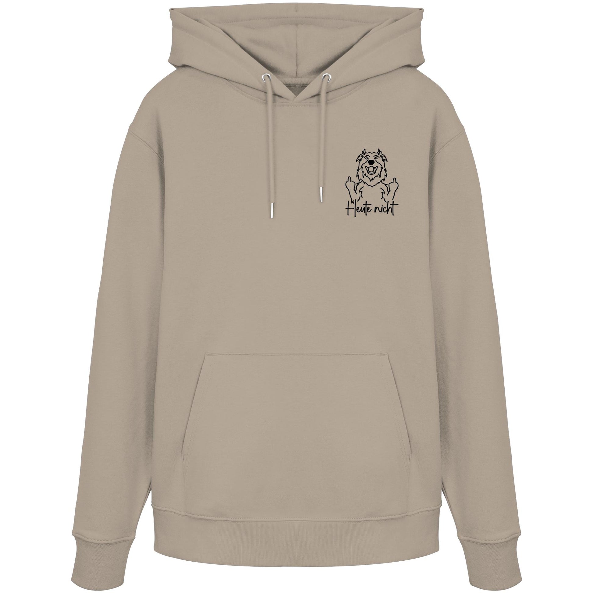 Heute nicht - Australian Shepherd - Organic Hoodie