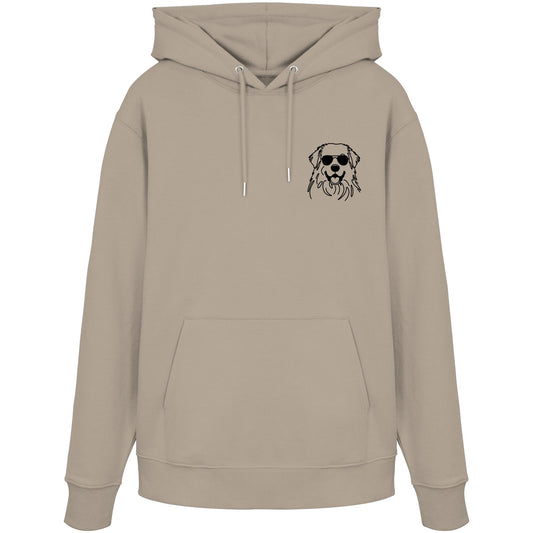 Line Art - Cooler Pyrenäenberghund - Organic Hoodie