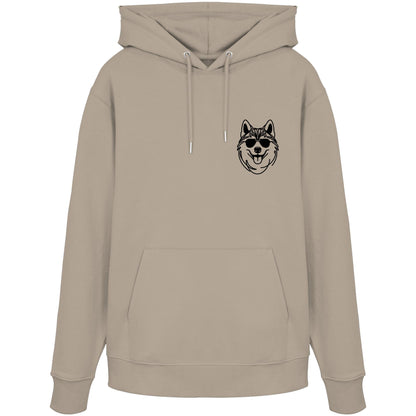 Line Art - Cooler Husky - Organic Hoodie
