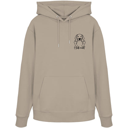Heute nicht - Weimaraner - Organic Hoodie