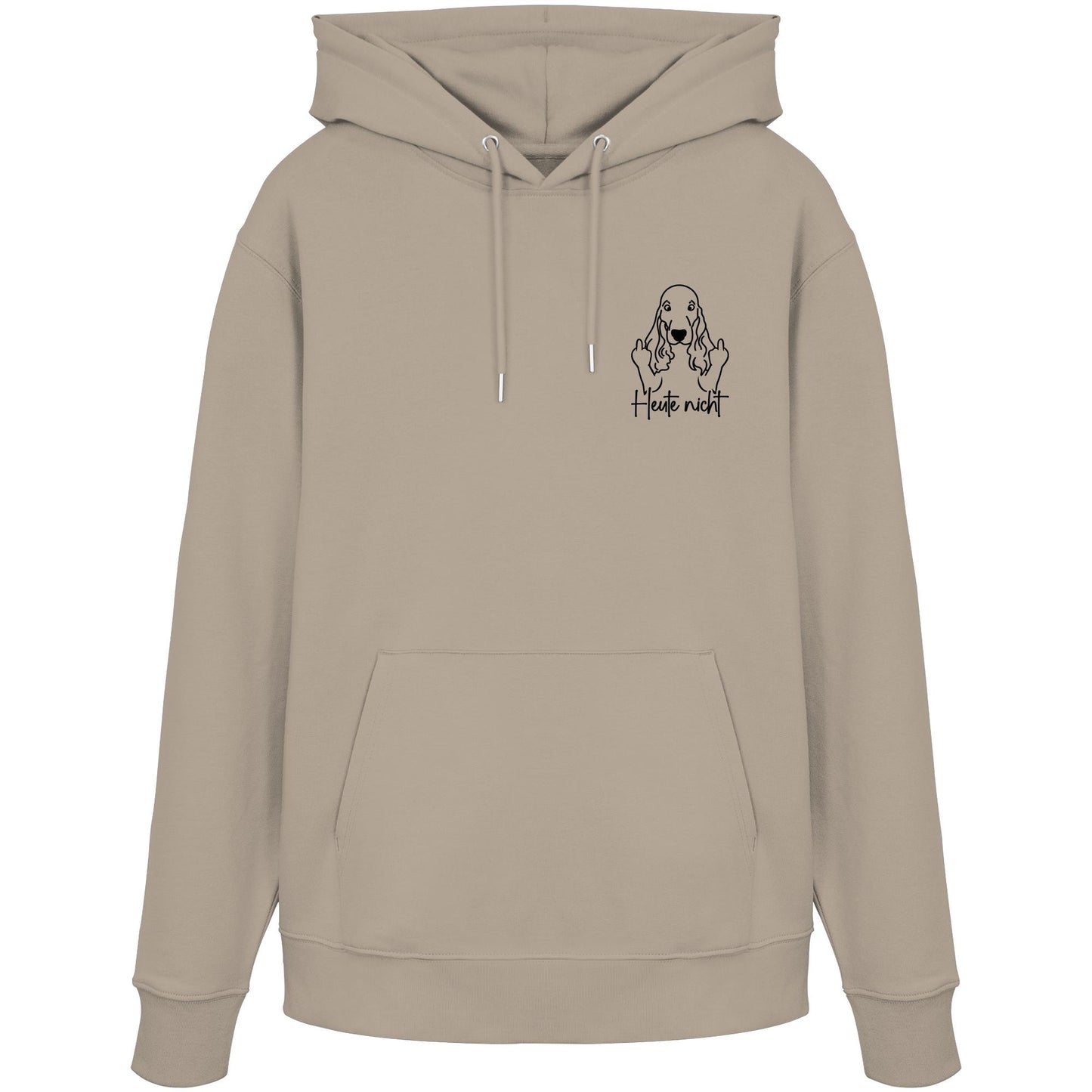 Heute nicht - Cocker Spaniel - Organic Hoodie