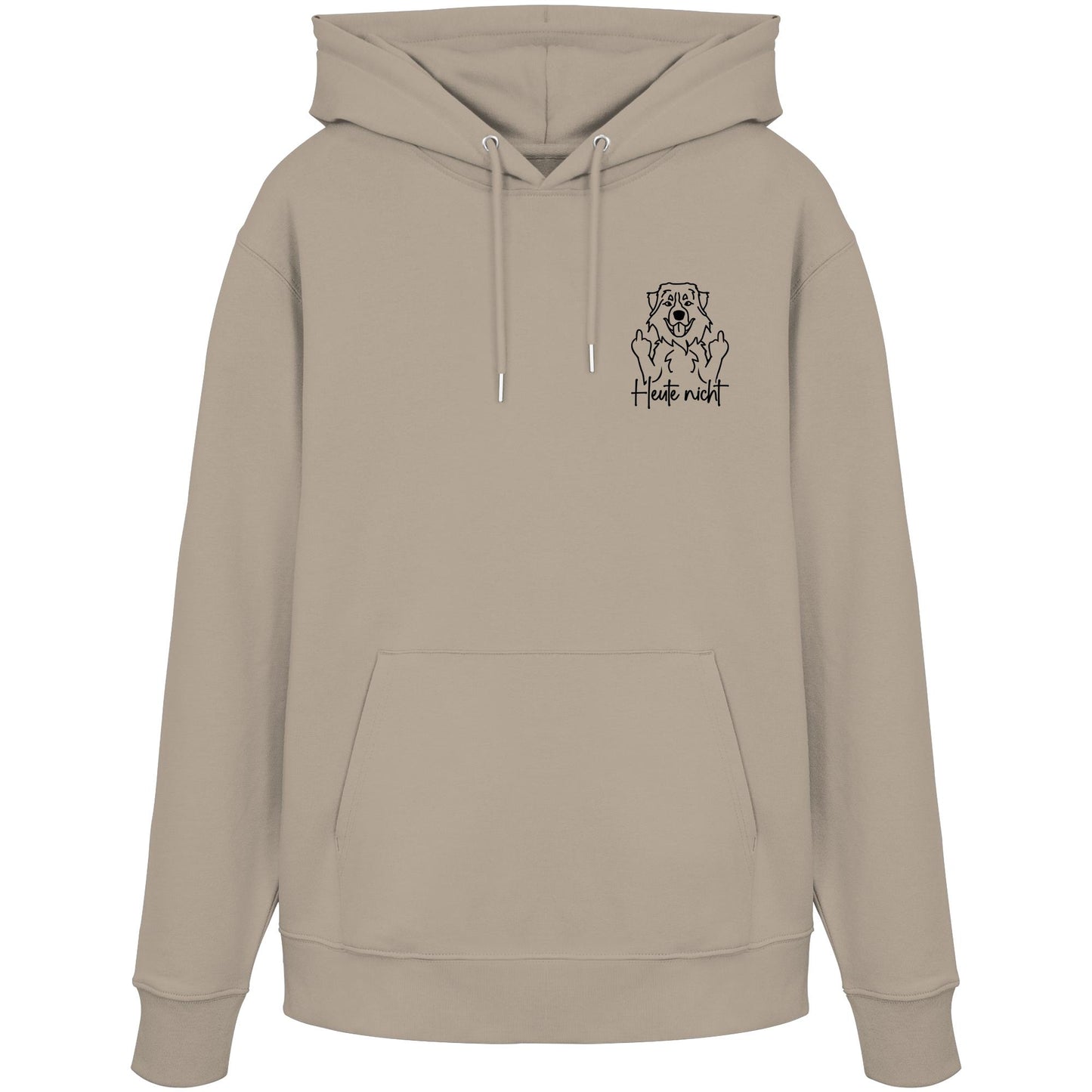 Heute nicht - Berner Sennenhund - Organic Hoodie
