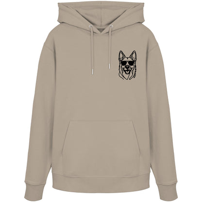 Line Art - Cooler Holländischer Schäferhund - Organic Hoodie