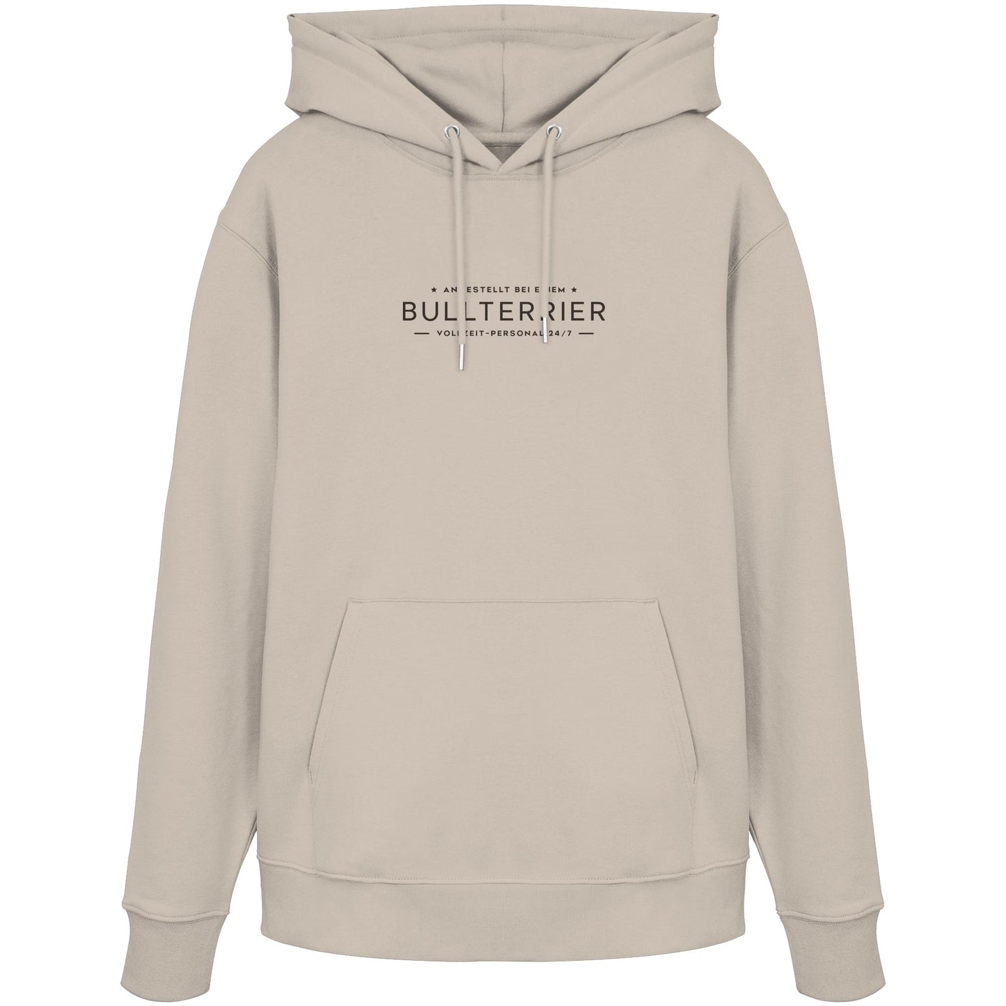 Vollzeit-Personal - Bullterrier - Organic Hoodie
