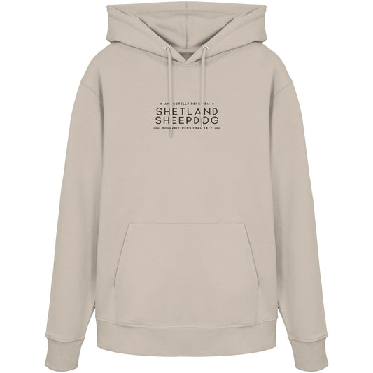 Vollzeit-Personal - Shetland Sheepdog - Organic Hoodie