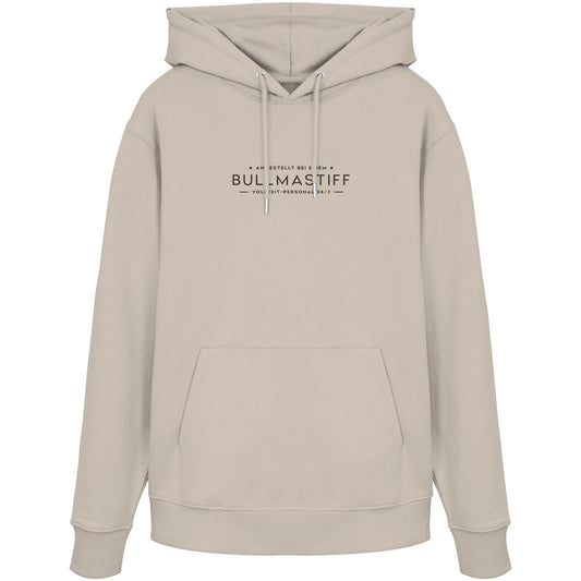 Vollzeit-Personal - Bullmastiff - Organic Hoodie