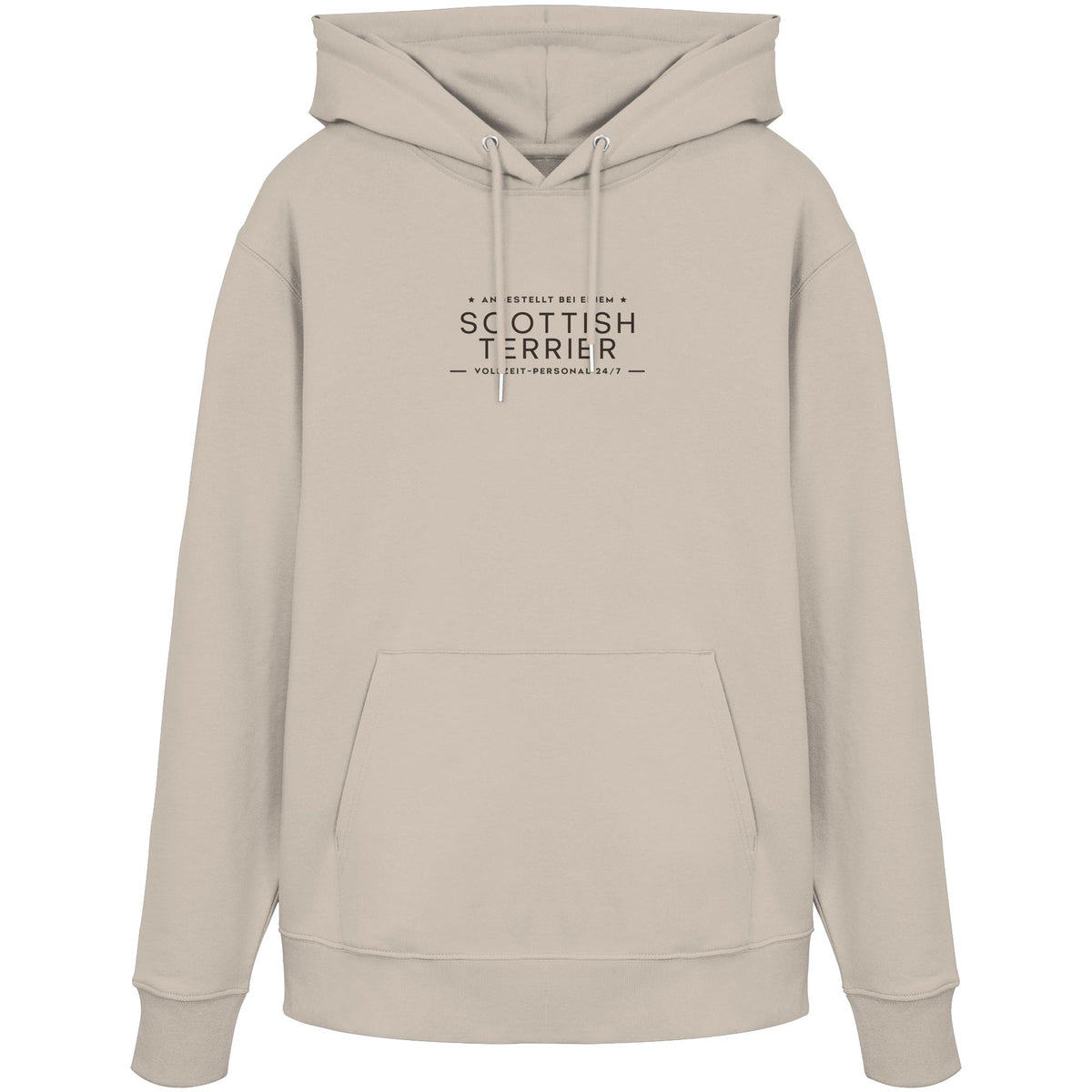 Vollzeit-Personal - Scottish Terrier - Organic Hoodie