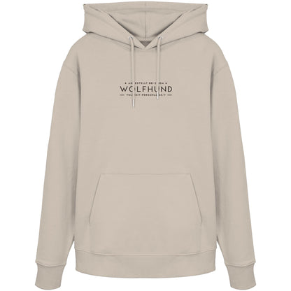 Vollzeit-Personal - Wolfhund - Organic Hoodie