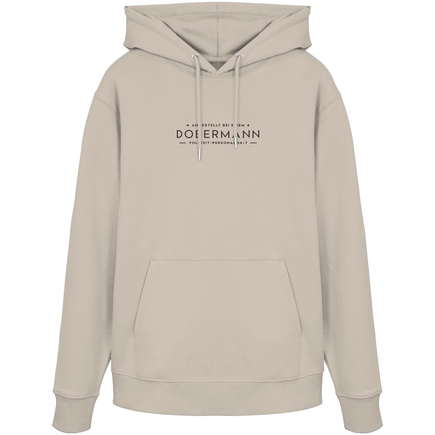 Vollzeit-Personal - Dobermann - Organic Hoodie