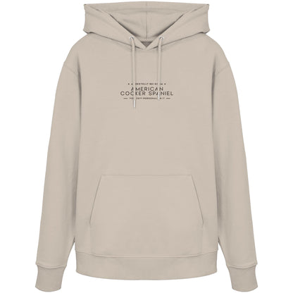 Vollzeit-Personal - American Cocker Spaniel - Organic Hoodie
