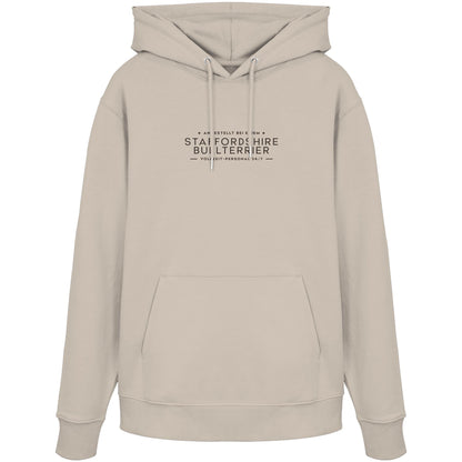 Vollzeit-Personal - Staffordshire Bullterrier - Organic Hoodie