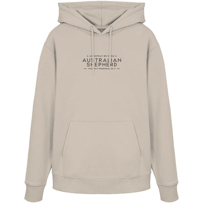 Vollzeit-Personal - Australian Shepherd - Organic Hoodie