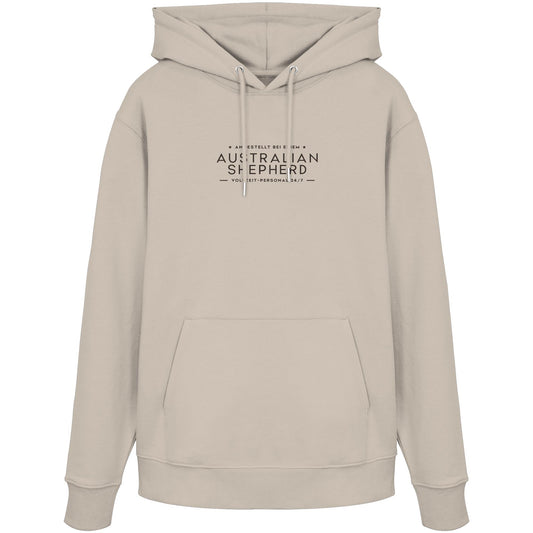 Vollzeit-Personal - Australian Shepherd - Organic Hoodie