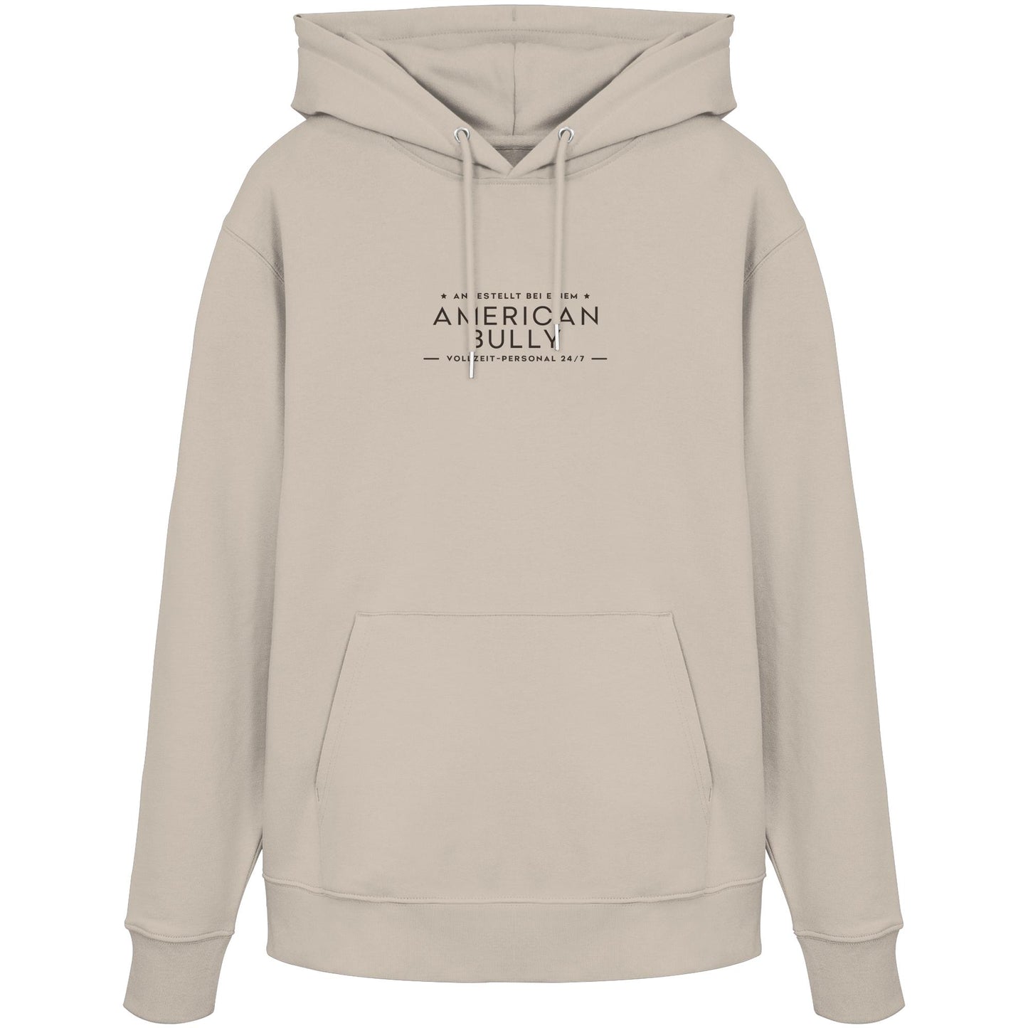 Vollzeit-Personal - American Bully - Organic Hoodie