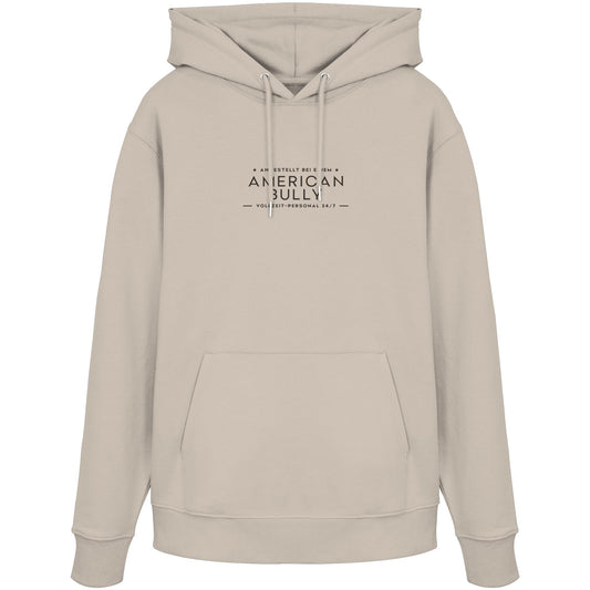 Vollzeit-Personal - American Bully - Organic Hoodie