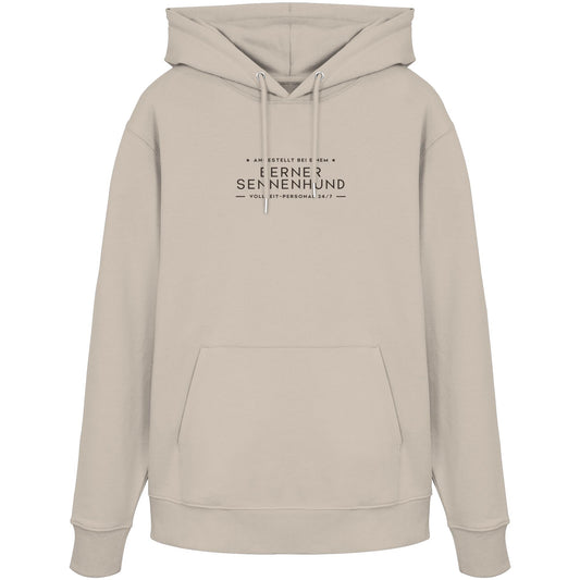 Vollzeit-Personal - Berner Sennenhund - Organic Hoodie