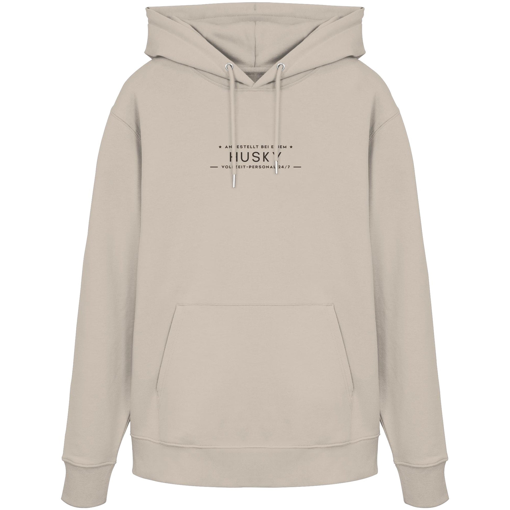 Vollzeit-Personal - Husky - Organic Hoodie