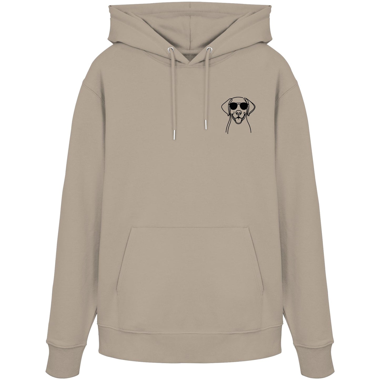Line Art - Cooler English Pointer - Organic Hoodie