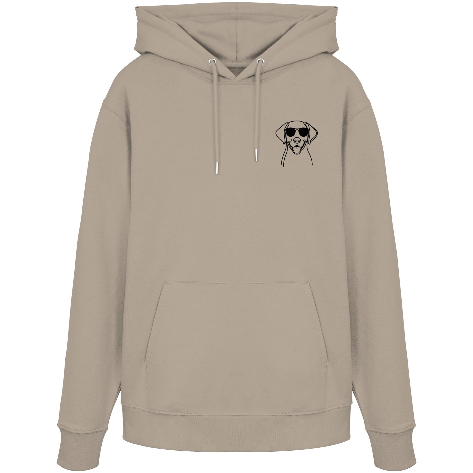 Line Art - Cooler English Pointer - Organic Hoodie