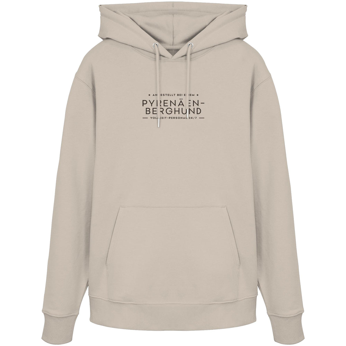 Vollzeit-Personal - Pyrenäenberghund - Organic Hoodie