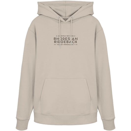 Vollzeit-Personal - Rhodesian Ridgeback - Organic Hoodie