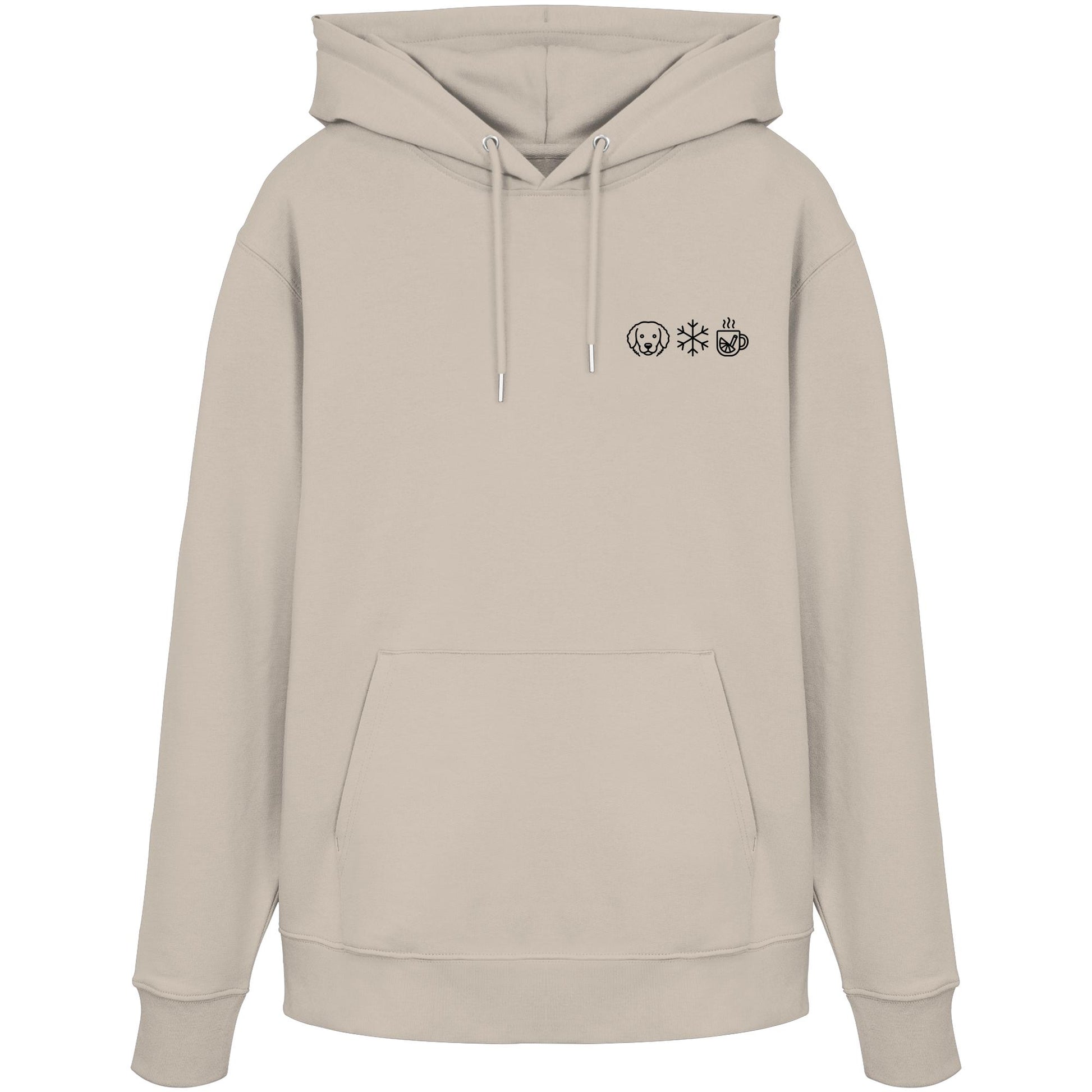 Kuvasz - Schneeflocke Glühwein - Organic Hoodie