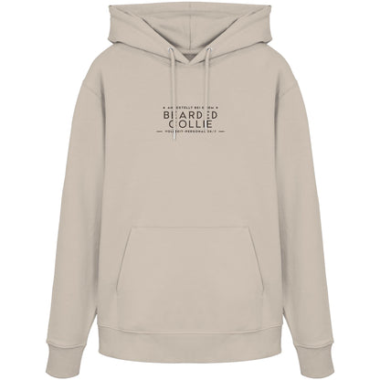 Vollzeit-Personal - Bearded Collie - Organic Hoodie