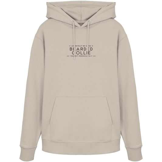 Vollzeit-Personal - Bearded Collie - Organic Hoodie