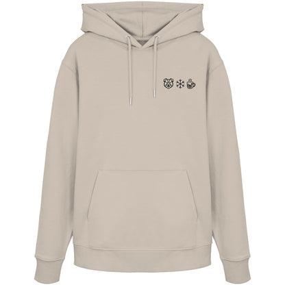 Australian Shepherd - Schneeflocke Glühwein - Organic Hoodie