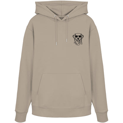 Line Art - Cooler Golden Retriever - Organic Hoodie