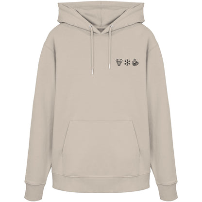 Dobermann - Schneeflocke Glühwein - Organic Hoodie